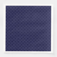 Donkerblauw islamitisch geometrisch patroon