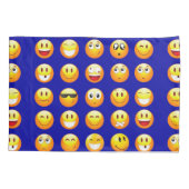 donkerblauw kussensloop kussen hoesje (Achterkant-Links)