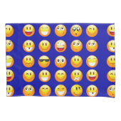 donkerblauw kussensloop kussen hoesje (Voorkant-Links)