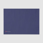 Donkerblauw ontkoppelingspagina tissuepapier (Voorkant)