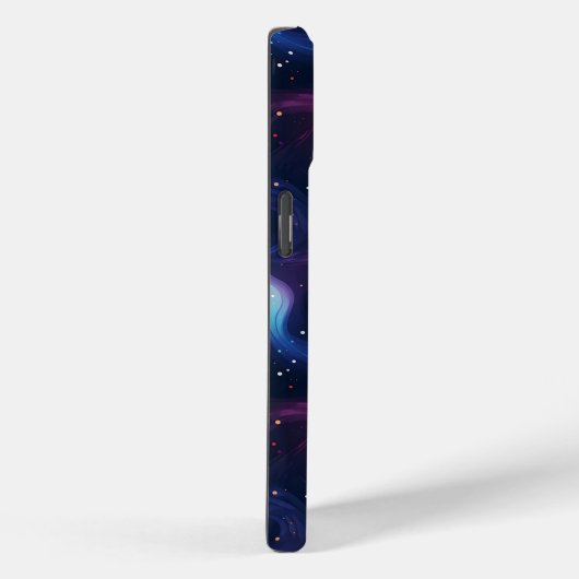 Donkerblauw sterrenstelsel patroon Case-Mate iPhone case (Achterkant / Rechts)