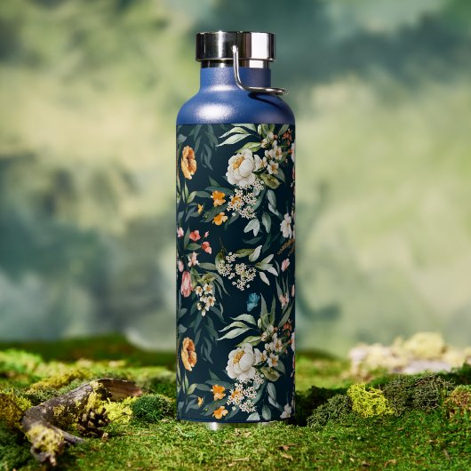 Donkerblauw  stijlventilator waterfles (Buiten)