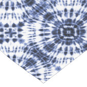 Donkerblauw stropdas kleurstofpatroon medium tafelloper (Hoek)