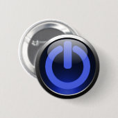 Donkerblauwe Button (Voorkant /achterkant)
