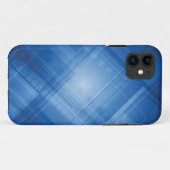 Donkerblauwe hi-tech achtergrond Case-Mate iPhone case (Achterkant (horizontaal))