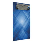 Donkerblauwe hi-tech achtergrond mini klembord (Schuin)