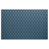 Donkerblauwe kleur Marokkaanse ikat ontwerp Stof (Yard (91,4 cm))
