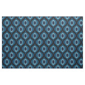 Donkerblauwe kleur Marokkaanse ikat ontwerp Stof (Fat Quarter)