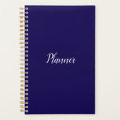 Donkerblauwe planner - Klein (Voorkant)