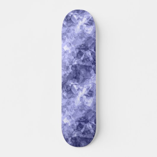 Donkerblauwe ruw textiel skateboard (Voorkant)
