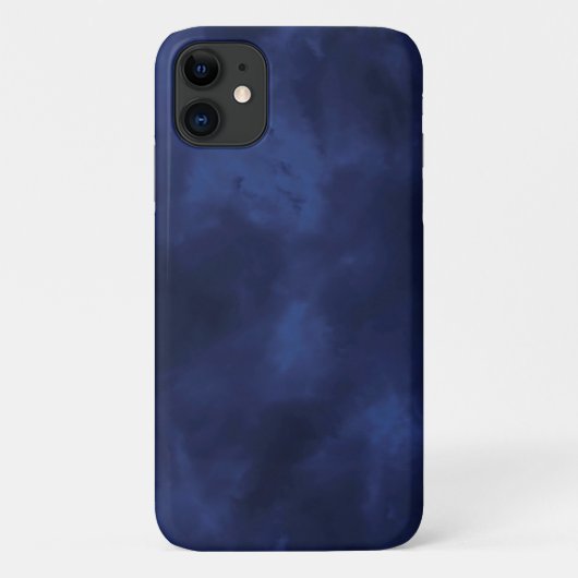 Donkerblauwe wolken Case-Mate iPhone case (Achterkant)