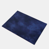 Donkerblauwe wolken deurmat (Schuin)