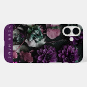 Donkerbloesem Paarse Case-Mate iPhone Case (Achterkant (horizontaal))
