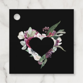 Donkerbloesemkroningsceremonie Bedankjes Labels