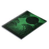 Donkerbos Eclipse Notitieboek, groen Notitieboek (Linkerzijde)