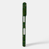 Donkerbos Groen Mandala Sci-fi Geometric Pattern Case-Mate iPhone Case (Achterkant / Rechts)