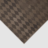  donkerbruin Harlequin Tissuepapier (Detail)