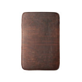 Donkerbruin hout badmat (Voorkant Verticaal)