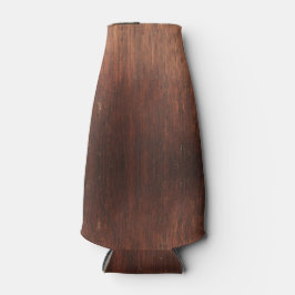 Donkerbruin hout flesjeskoeler