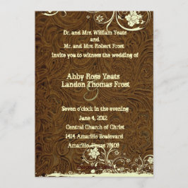 Donkerbruin leder met weddenschap kaart