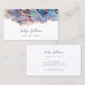 donkerbruin visitekaartje (Voorkant / Achterkant)