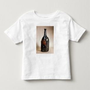 Donkerbruine fles, waarschijnlijk Nailsea Kinder Shirts