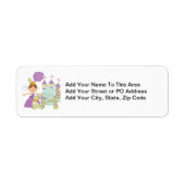 Donkerbruine Prinses Etiket (Voorkant)