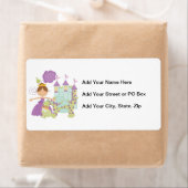 Donkerbruine Prinses Etiket (Insitu)