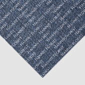 Donkerdenim All-Over Print Text Tissue Paper Tissuepapier (Detail)