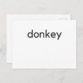 donkerdonker briefkaart (Voorkant / Achterkant)