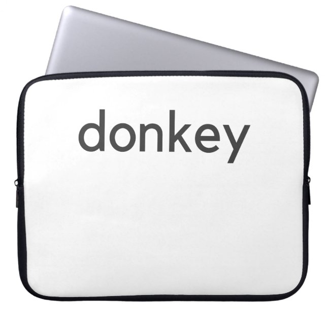 donkerdonker laptop sleeve (Voorkant)