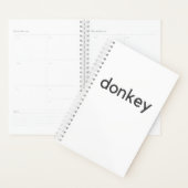 donkerdonker planner (Display)