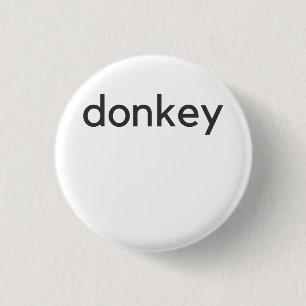 donkerdonker ronde button 3,2 cm