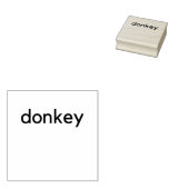 donkerdonker 	rubberstempel (Gestempeld)