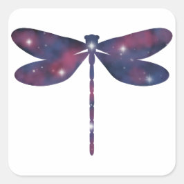 Donkerdunne Dragonfly Starscape Sticker