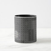 Donkere Abstract Mok (Midden)