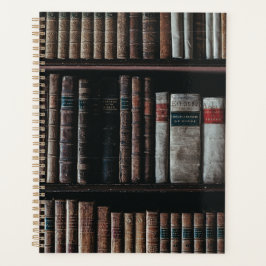 Donkere Academia Esthetische boekenplank Planner