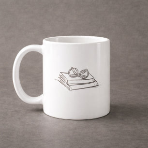 Donkere Academics - Vintage Boek Kunst   Cadeau vo Koffiemok