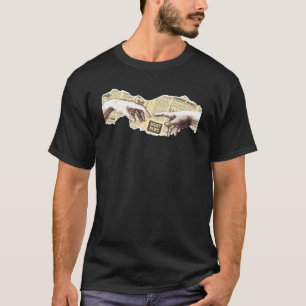 Donkere academie esthetische creatie van Adam door T-shirt