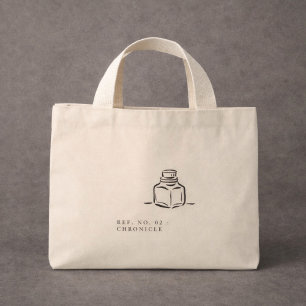 Donkere Academie – Inktpot Kunst Cadeau voor Int Mini Tote Bag