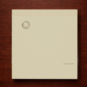 Donkere Academie Waszegel – Minimalistische Vintag Notitieblok