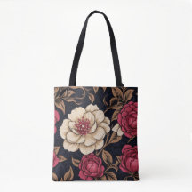 Donkere Academische Camellia Boodschappentas
