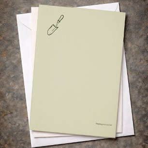 Donkere Academische Kennis Tuinplanten Lezers Cade Briefpapier