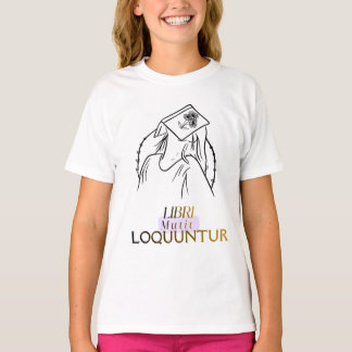 Donkere Academische Latijnse Citaat Lijnkunst T-shirt