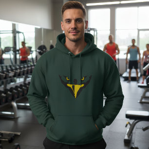 Donkere Adelaar Ogen Hoodie Krachtig Minimalisti