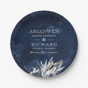 Donkere  adem met bijtende Labels met olievlek Papieren Bordje