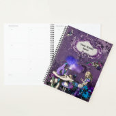 , donkere Alice geïnspireerde platenspeler Planner (Display)
