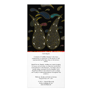 Donkere Angels en een Mercy aan de Wereld - Lange  Reclamekaart