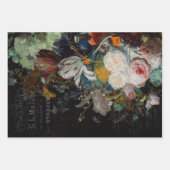 Donkere Antiek ontkoppeling van het leven van de F Inpakpapier Vel (Voorkant)