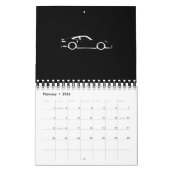 Donkere auto kalender (Feb 2026)